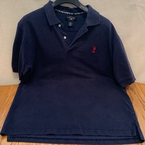 U.S. Polo Association Navy Blue Polo Shirt Size Large